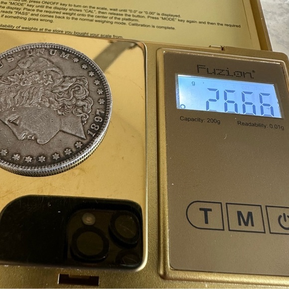 1897 Morgan Silver Dollar – 90% Silver – Philadelphia Mint – Vintage U.S. Coin - Picture 12 of 12